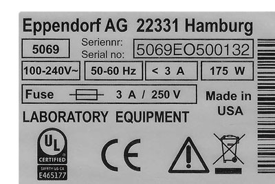 UL Certified and Serialized Mylar Label