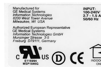 UL Listed Mylar Label